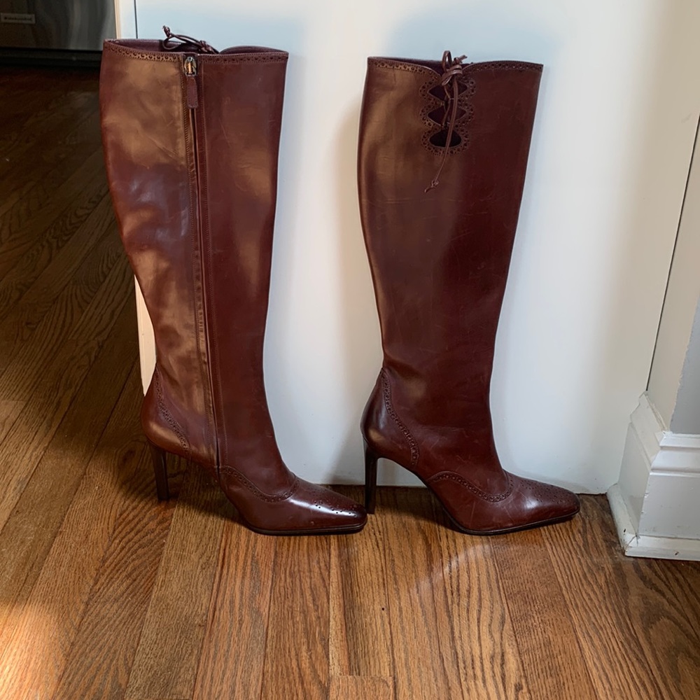 Ralph Lauren Collection Tall Boots NWOT
